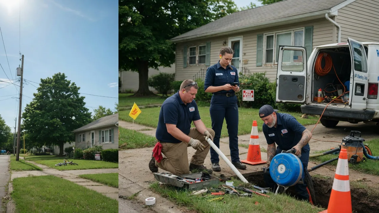 Sewer Line Repair in Four Lakes, WA near me